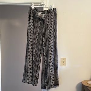 Professional wide leg trousers